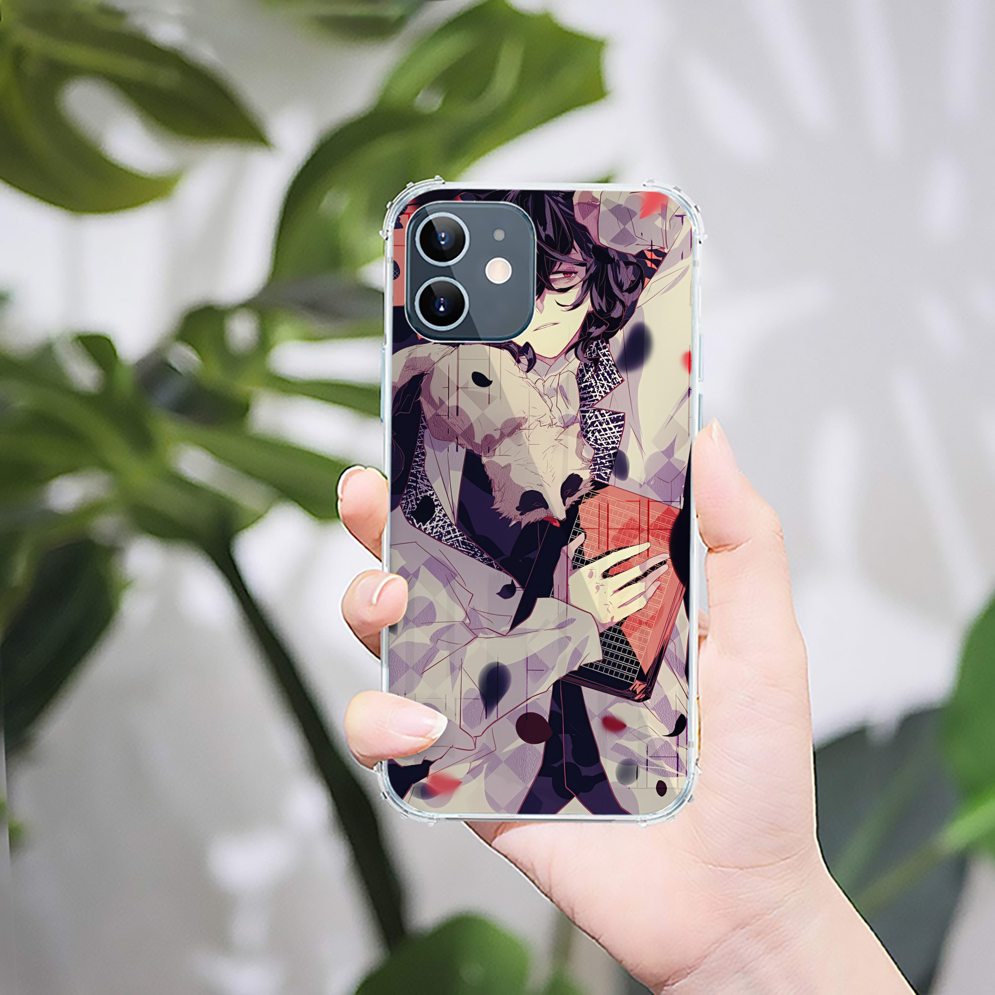 （画像用） 文豪ストレイドッグス Bungo Stray Dogs 【iPhone 12シリーズ対応】透明スマホケース（クリアソフトケース）